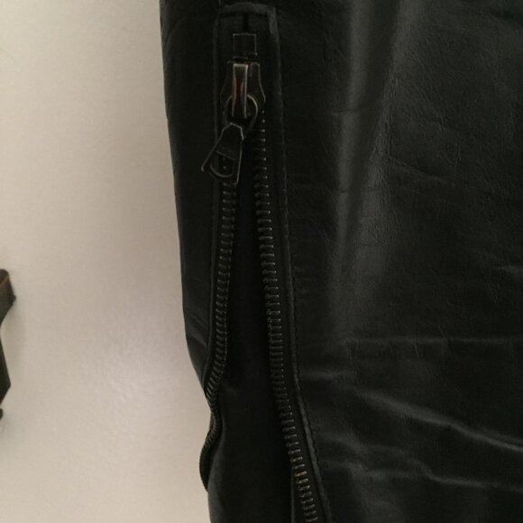 m0851 Leather Jacket Size L Made in Canada Vintage - Picture 5 of 13